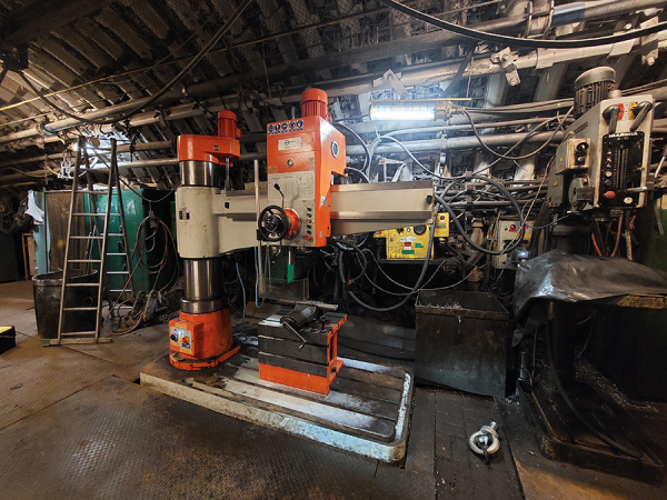 Wiertarka promieniowa EUROMET WP50x1600